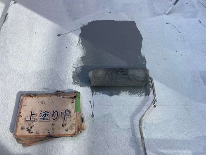 ベランダ防水工事②