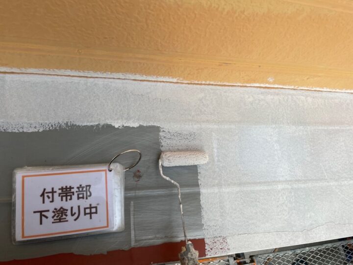庇塗装①