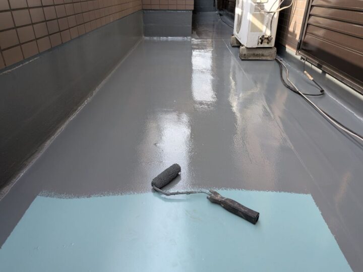 ベランダ防水工事④