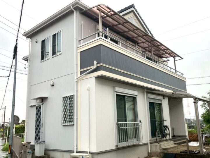一宮市 K様 外壁塗装・防水工事