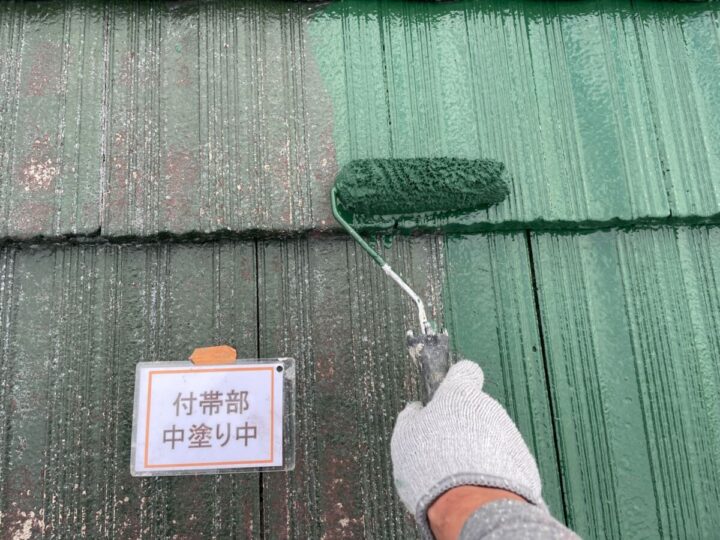 屋根塗装②