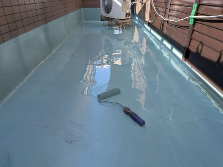ベランダ防水工事③
