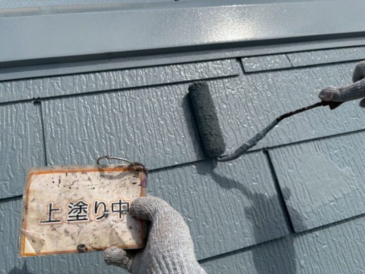 屋根塗装③