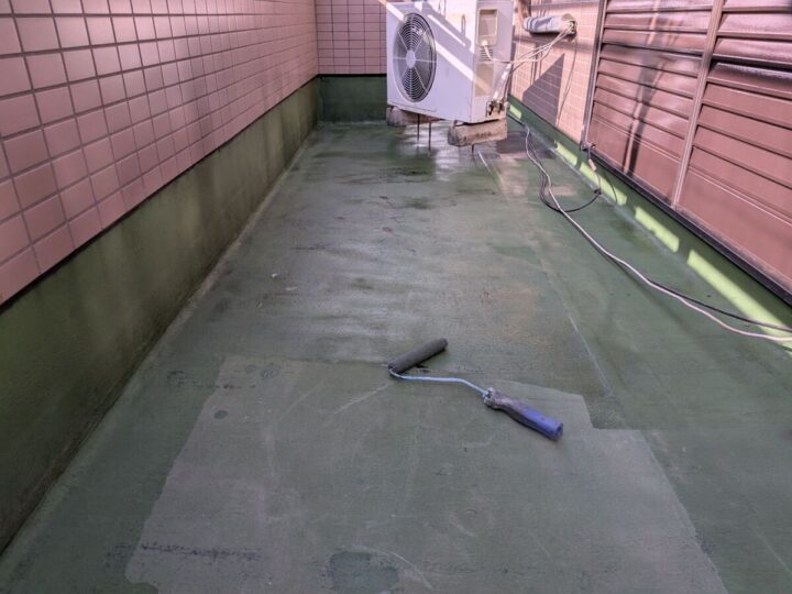ベランダ防水工事①