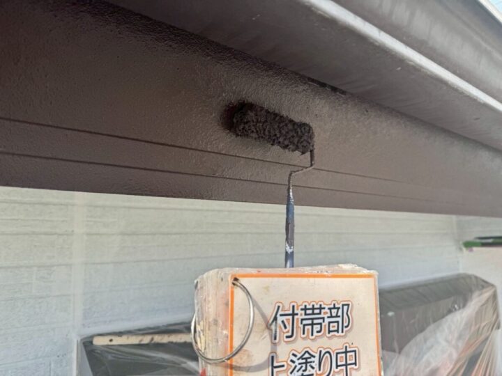 破風板塗装③