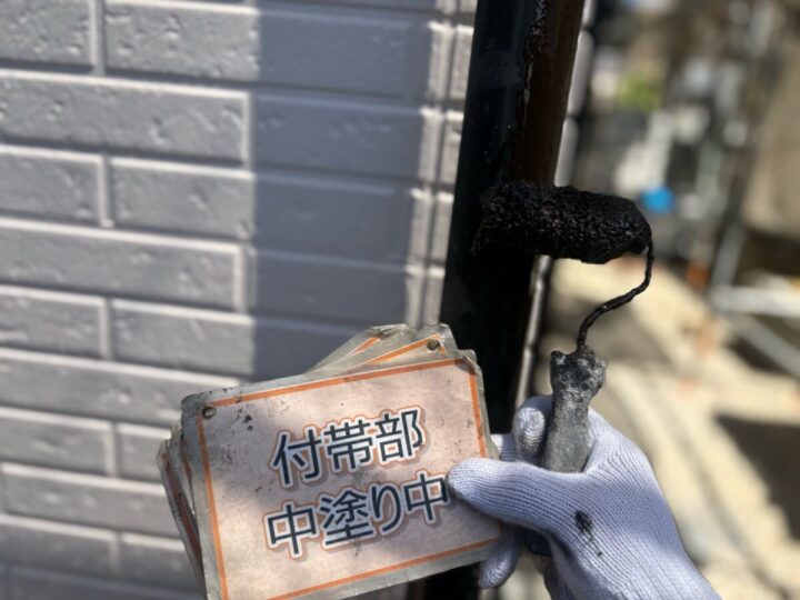 雨樋塗装②