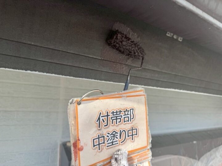 破風板塗装②