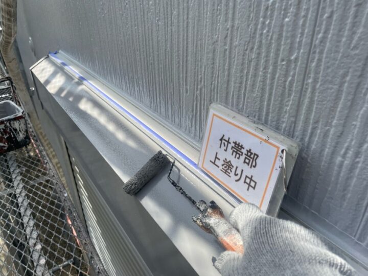 シャッターボックス塗装③