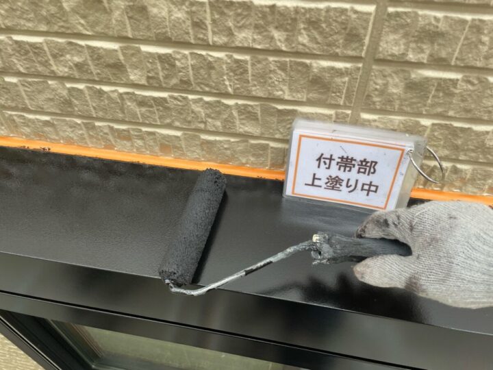 シャッターボックス塗装③