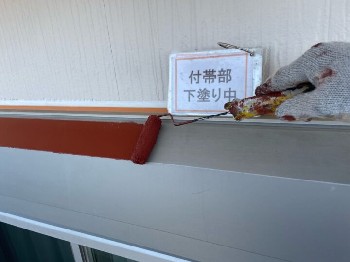 シャッターボックス塗装①