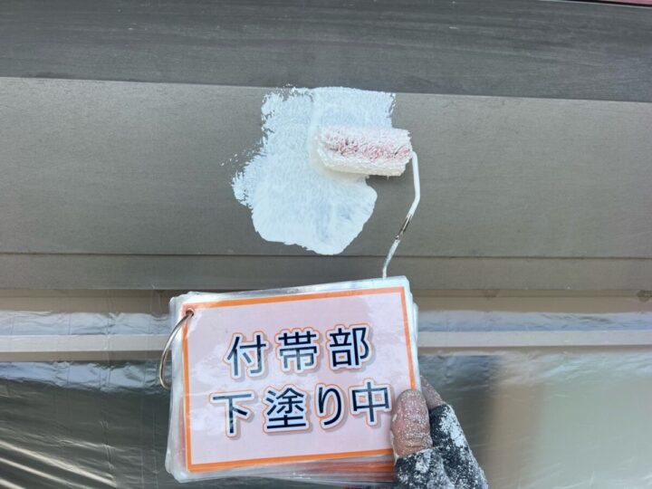 シャッターボックス塗装②