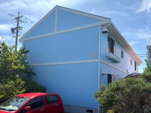 鈴鹿市　GアパートＡ棟様　外壁塗装・屋根塗装　