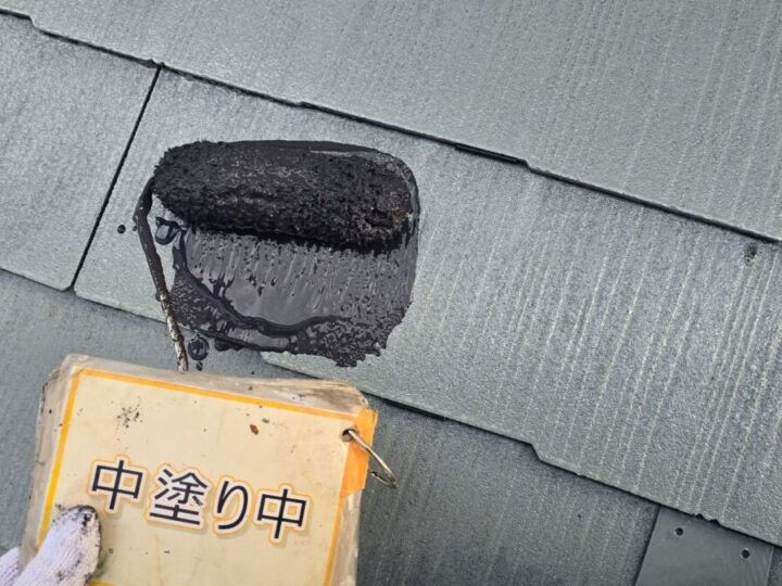 屋根塗装②