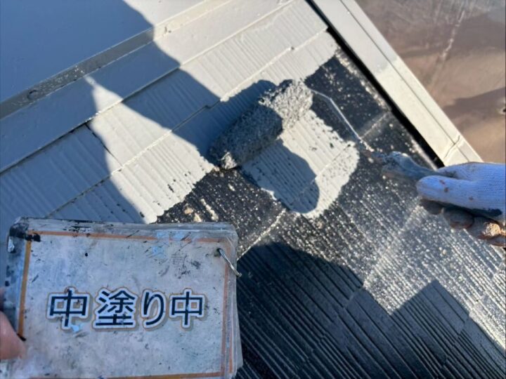 屋根塗装②