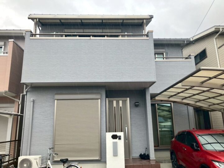 一宮市 A様 外壁塗装・防水工事
