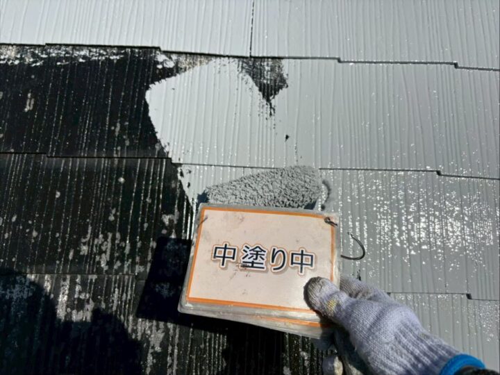 屋根塗装②