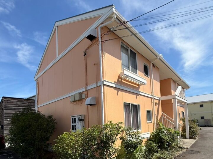 鈴鹿市　GアパートＥ棟様　外壁塗装・屋根塗装　