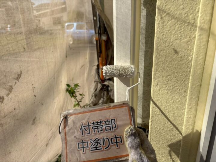 縦樋塗装①