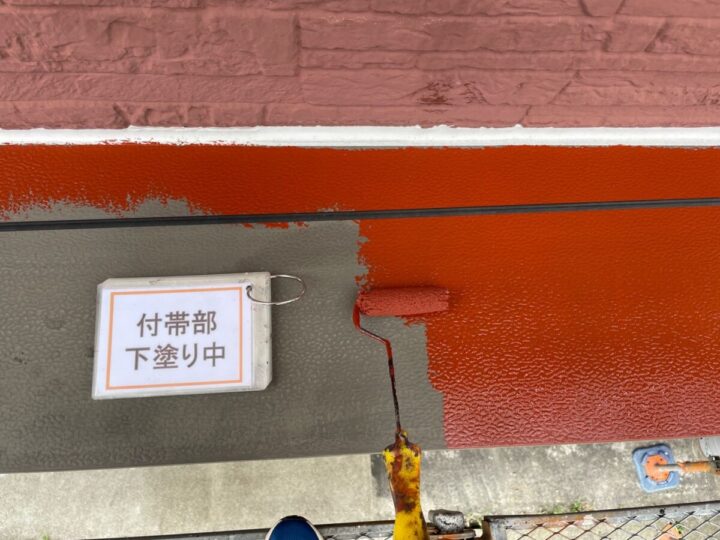 庇塗装①