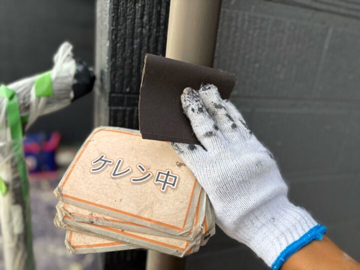 雨樋塗装①