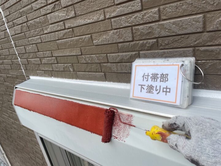 シャッターボックス塗装①
