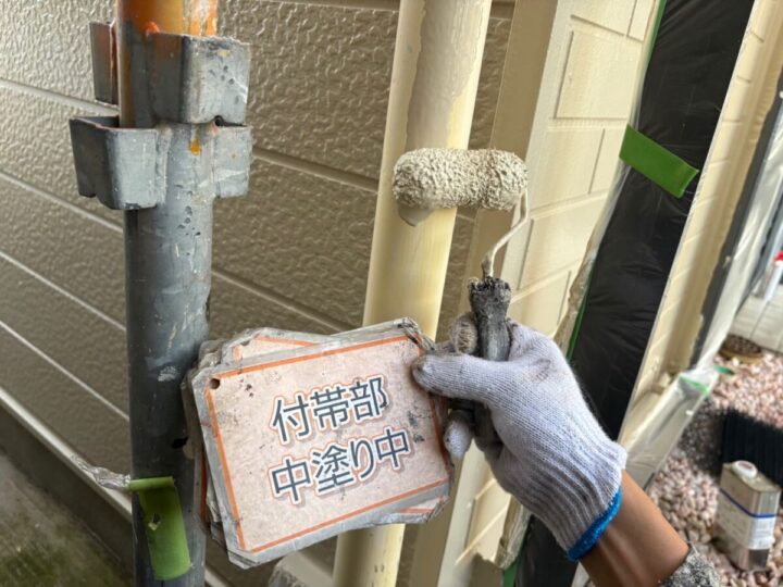雨樋塗装③